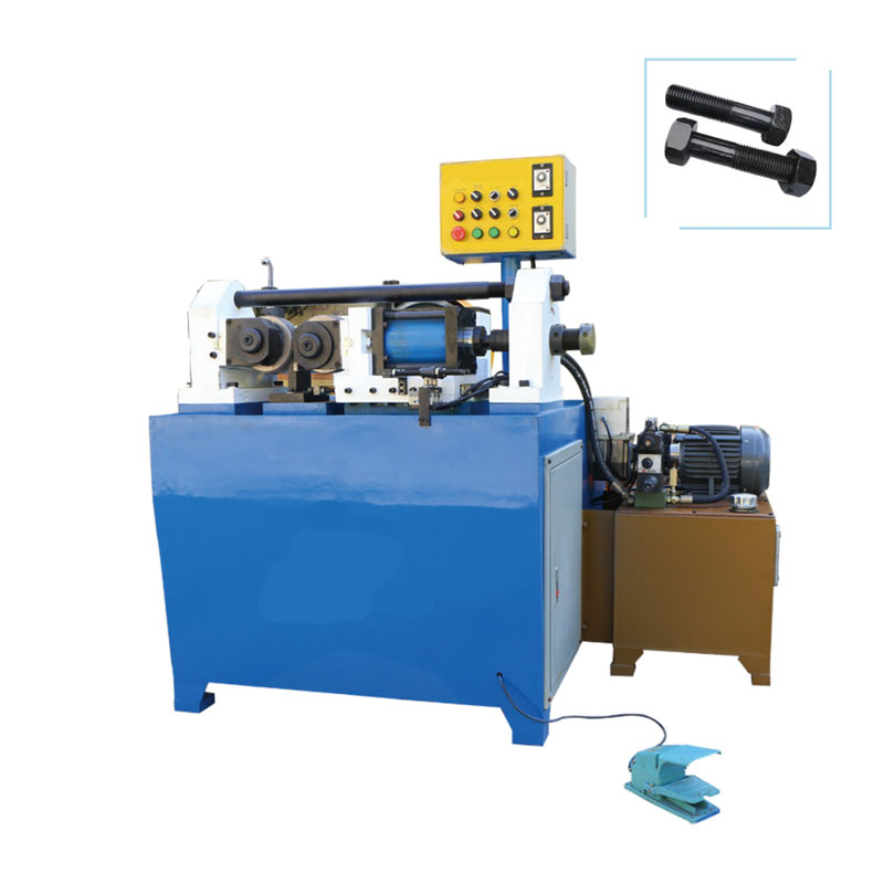 Máquina laminadora de peças de parafuso de alumínio