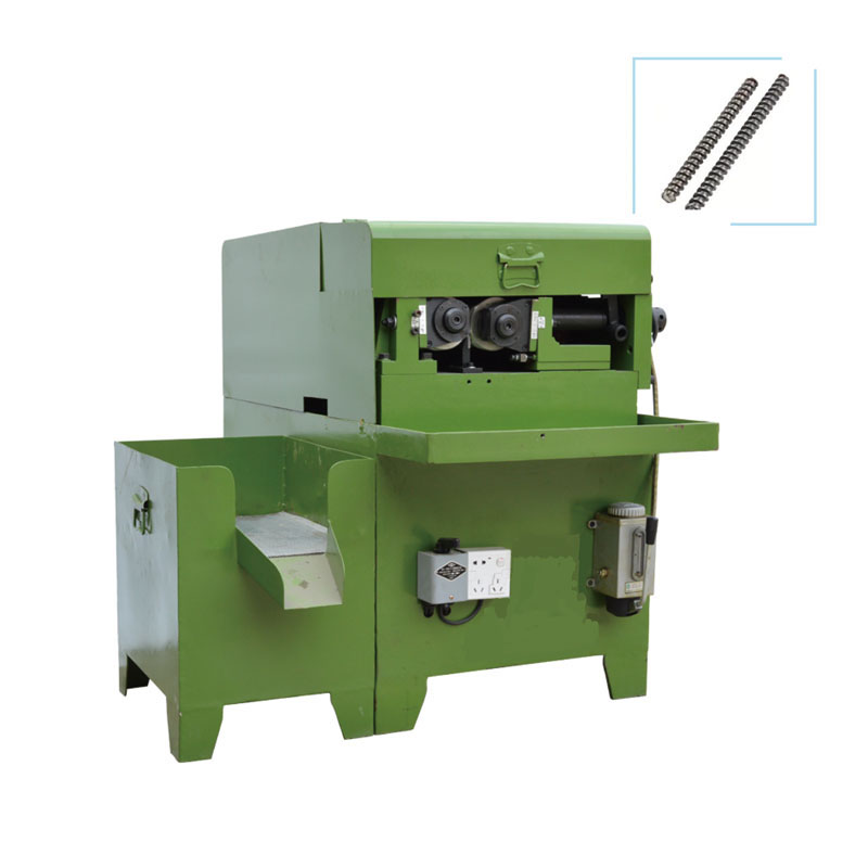 Máquina laminadora de rosca de parafuso com ranhura composta